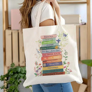 Book Lover Canvas Bag