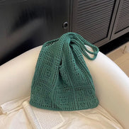 Hollow Woven Shoulder Bag