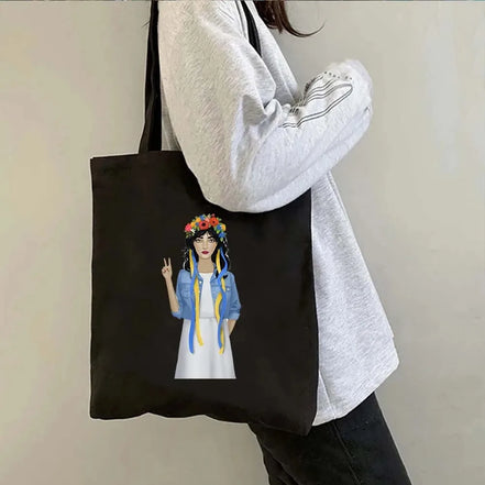 Printed Canvas Bag