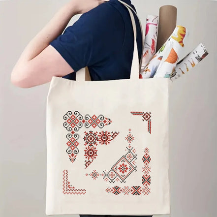 Elegant Canvas Tote Bag