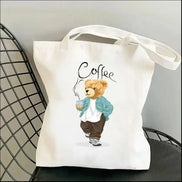 Cute Bear Art Shoulder Bag