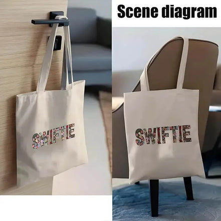 Shopper Shoulder Canvas Tote Bag