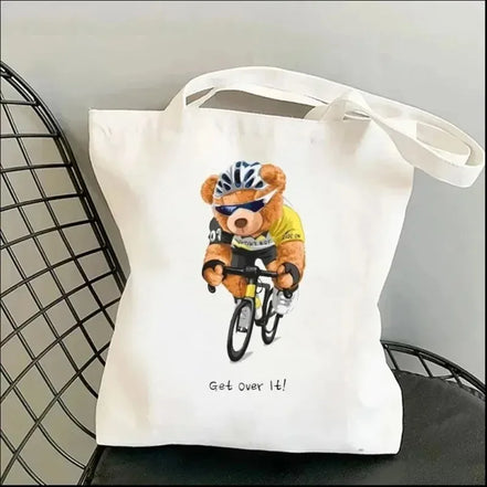 Cute Bear Art Shoulder Bag