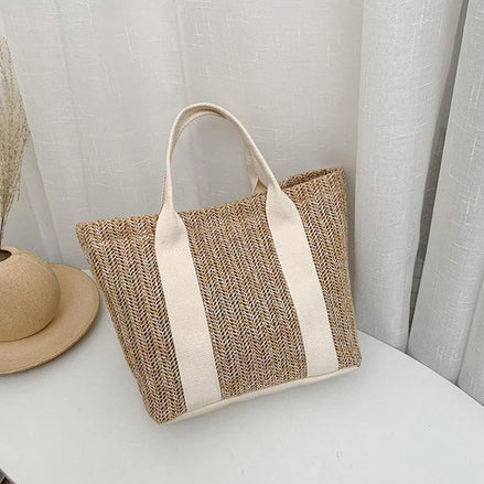 Trendy Straw Bag