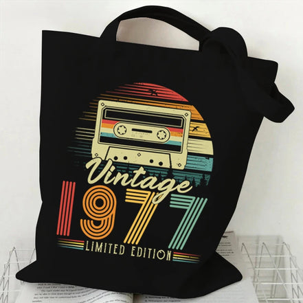 Vintage Canvas Tote Bag