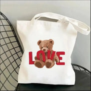 Cute Bear Art Shoulder Bag