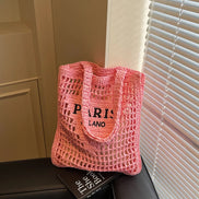 Hollow Woven Women's Shoulder Bag