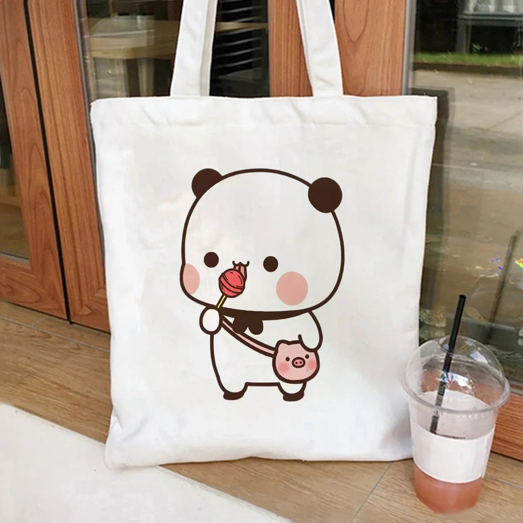 Anime Canvas Tote Bag