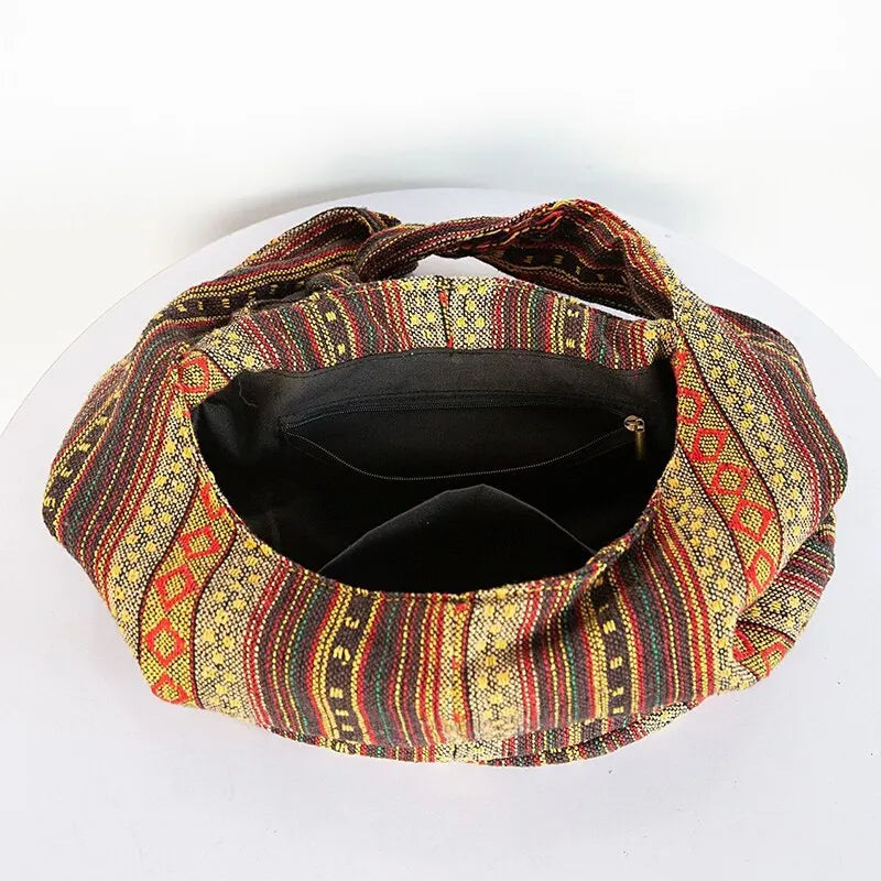 Bohemian Canvas Shoulder Crossbody Bag