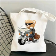 Cute Bear Art Shoulder Bag
